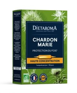 C.I.P Chardon Marie Haute concentration BIO, 20 ampoules